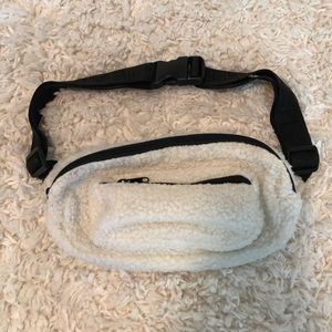 Sherpa Fabric Fanny Pack